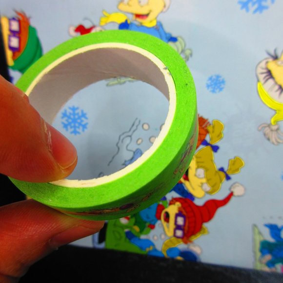 Gift Wrap Wrapping Paper & Washi Tape Set Rugrats Catdog Nick Box EXCLUSIVE 2017 - Picture 3 of 4